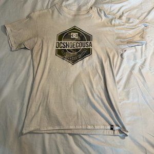 DC White & Camo Tee